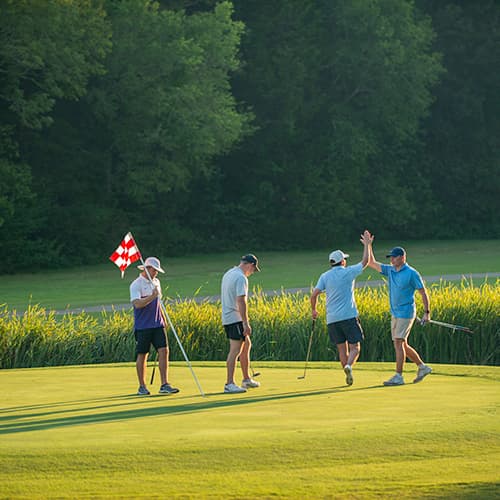 Pine Creek course view 8