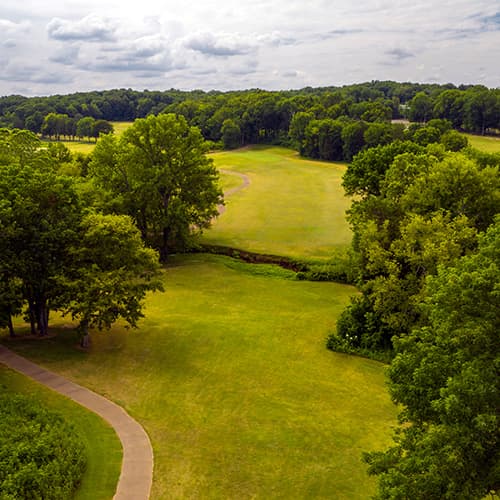 Pine Creek course view 9